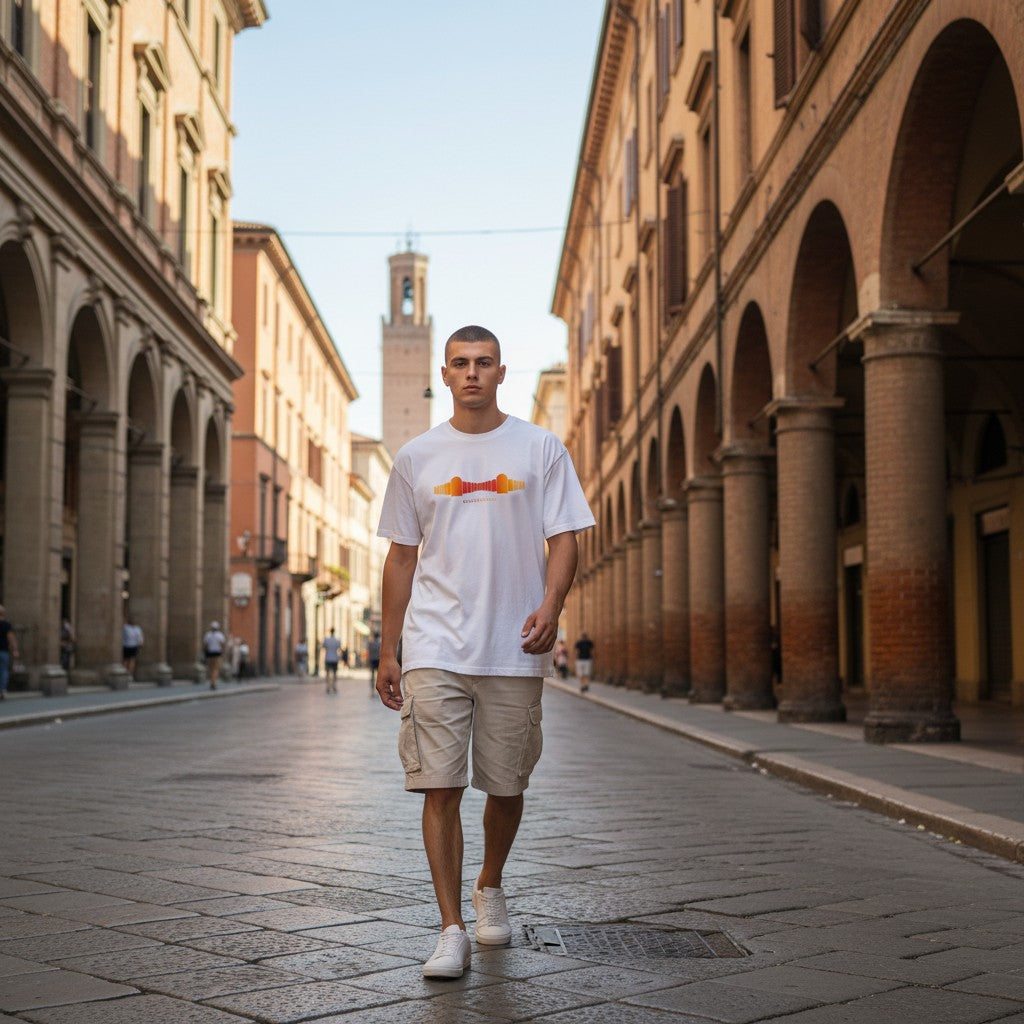 T-shirt Psychedelic Portici